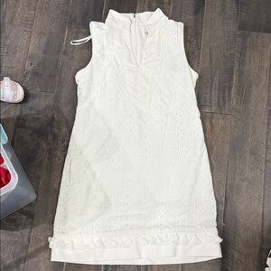 Eliza j eyelet dress